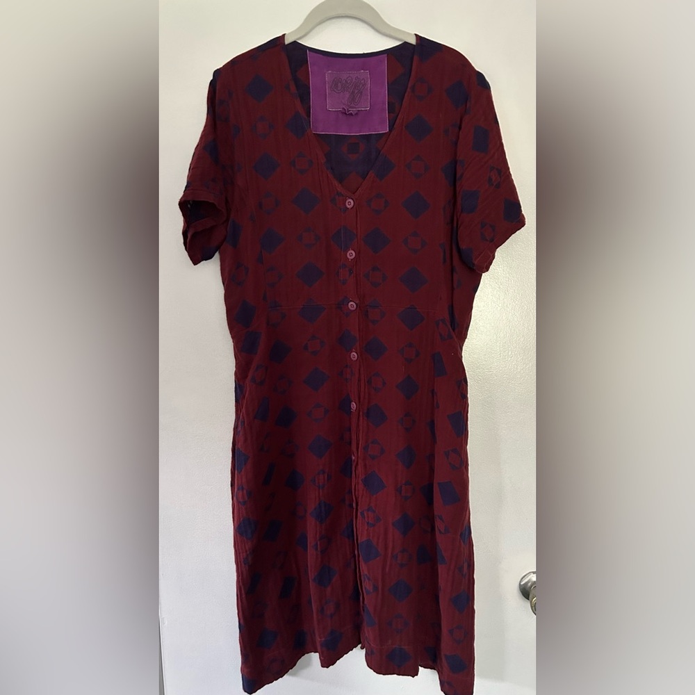 Ace & Jig Zoey Dress XL Copper (dyed)